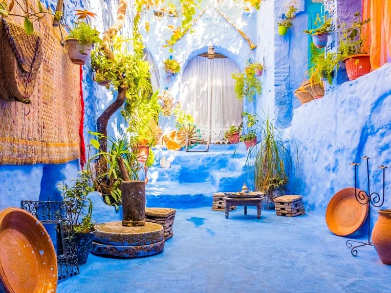 Patio, Chaouen