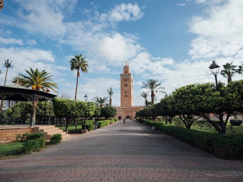 Jardeines de la Koutubia, Marrakech