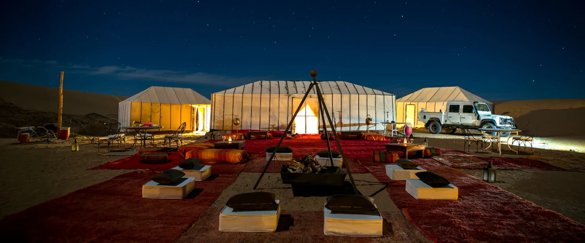 Jaima de Lujo - Campamento Taragalte Deluxe / Touareg Dream