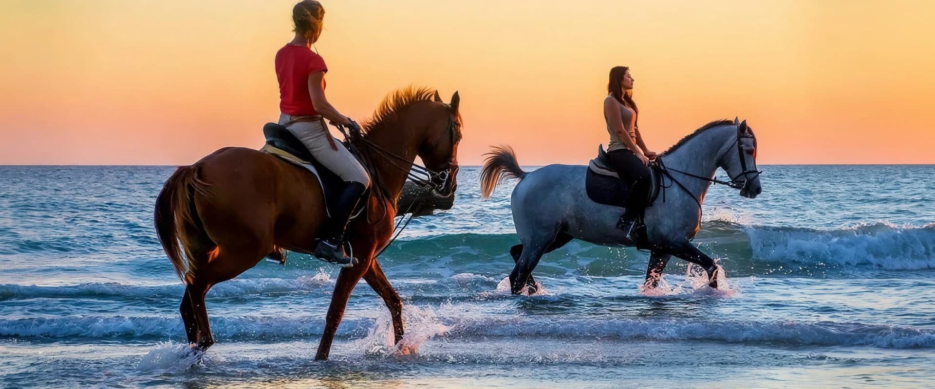 Paseo a caballo en Tánger