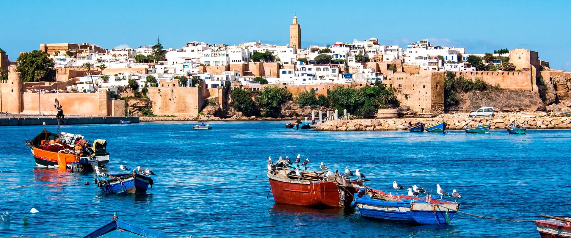 Costa del Sol · Tarifa · Tánger · Rabat · Casablanca (530 km)